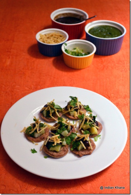 Easy upwas vrat recipes chaat recipes papdi chaat