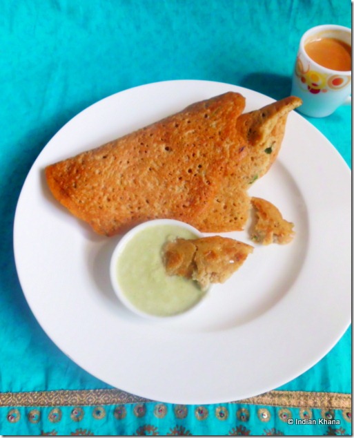 Adai Recipe Lentil and Rice Crepe Recipe