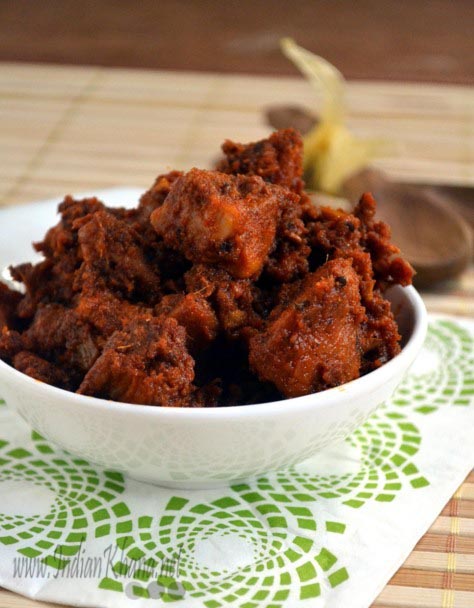 Andhra Chicken Pickle Recipe