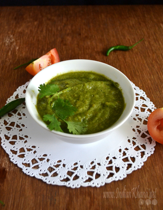 Tamatar Dhaniya Chutney Tomato Cilantro Chutney