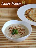 Bottlegourd Lauki Raita Recipe