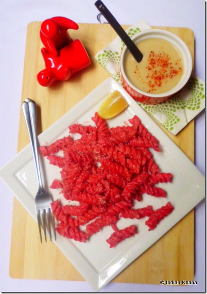 Roasted beetroot pesto fuseli pasta and soup recipe Roasted beetroot pesto fuseli pasta and soup recipe