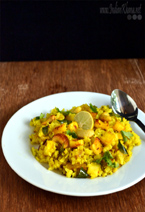 Paneer Kanda Poha Recipe
