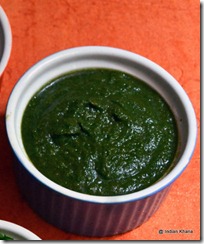 Vrat Ki hari dhaniya chutney cilantro chutney