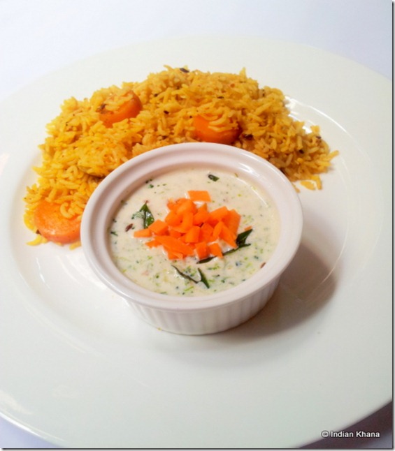 Raita with broccoli recipe
