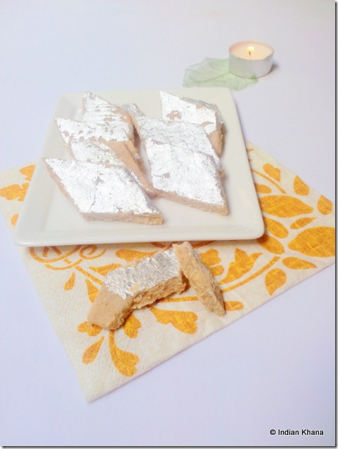 Almond Katli badam burfi deepavali recipe Almond Katli badam burfi deepavali recipe
