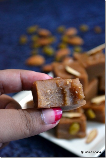 Vrat Recipes Navratri Recipe Singhare Halwa Burfi