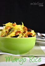 Mango Rice Mangai Sadam Recipe