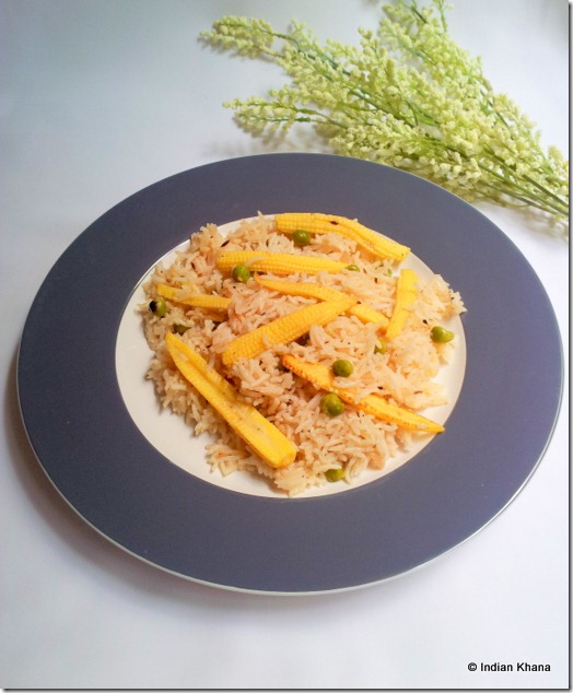 easy babycorn recipe pulav pilaf