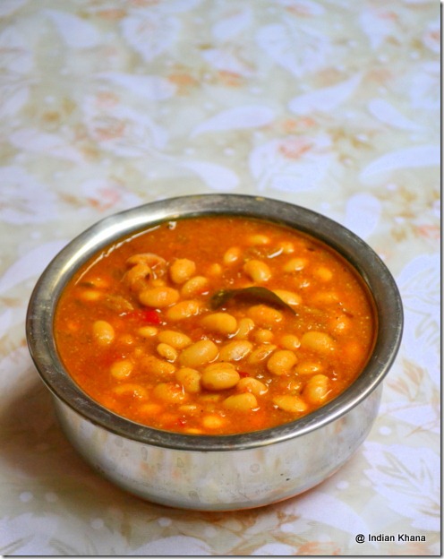 Soya Bean Dry Kurma Recipe with coconut