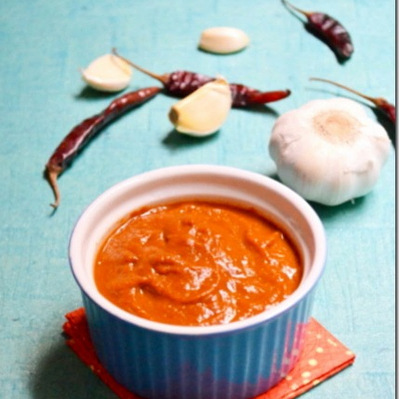 Spicy Garlic Chutney | Luhsun Mirch Ki Chutney
