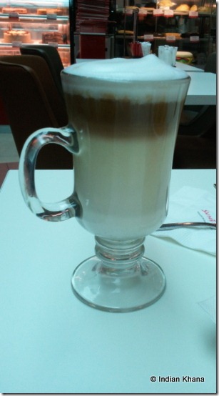 Secret Recipe Review caffe latte Secret Recipe Review caffe latte
