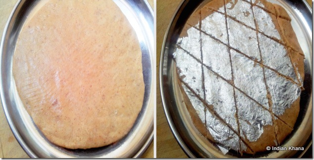 Badam Katli burfi roll recipe almond Badam Katli burfi roll recipe almond