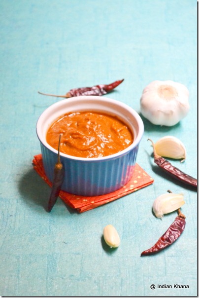 Red Chilli Spicy Garlic Chutney Recipe Red Chilli Spicy Garlic Chutney Recipe