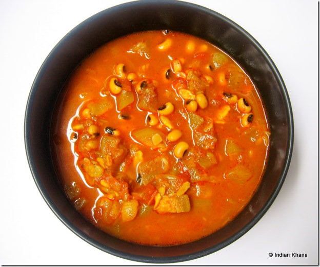 Bottlegourd and Lobia Curry Recipe Bottlegourd and Lobia Curry Recipe