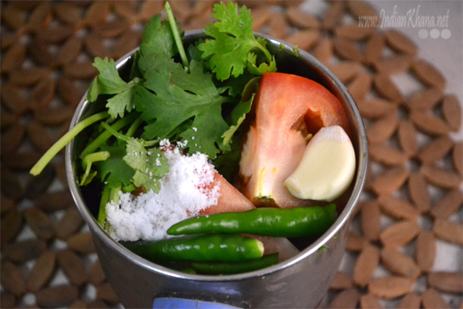 Tamatar Dhaniya Chutney Tomato Cilantro Chutney