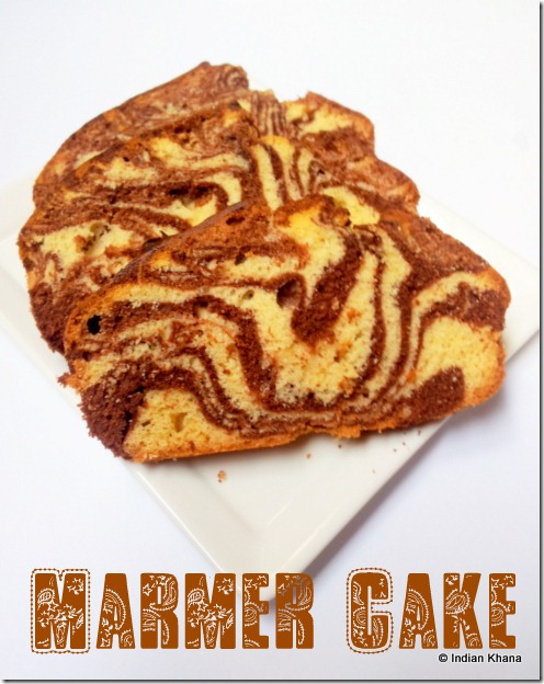 Marmer Cake Recipe Marmer Cake Recipe