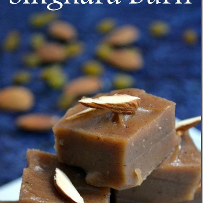 Singhare ki Burfi | Navratri Vrat Recipes 