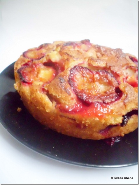 Easy plum cake