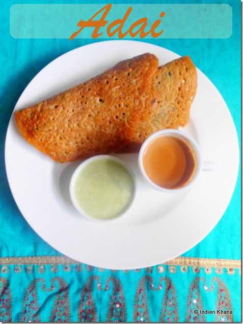 Adai Dal Chilla Recipe