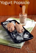 Frozen Yogurt Popsicle