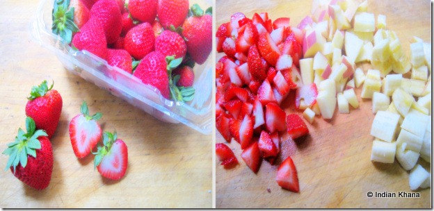 Strawberry trifle pudding Strawberry trifle pudding