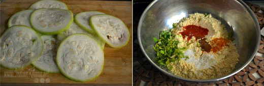 Lauki Pakoda Dudhi Bhajiya Bottlegourd Fritters