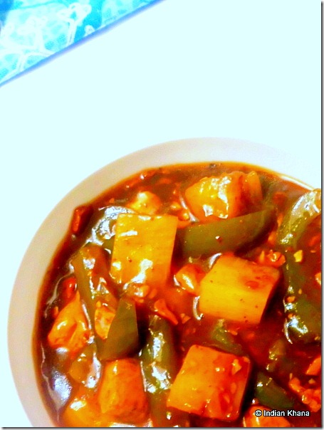 Easy Pineapple Tofu Vegetrian manchurian recipe Easy Pineapple Tofu Vegetrian manchurian recipe