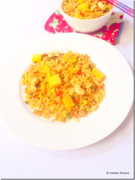 Easy Thai pineapple fried rice recipe