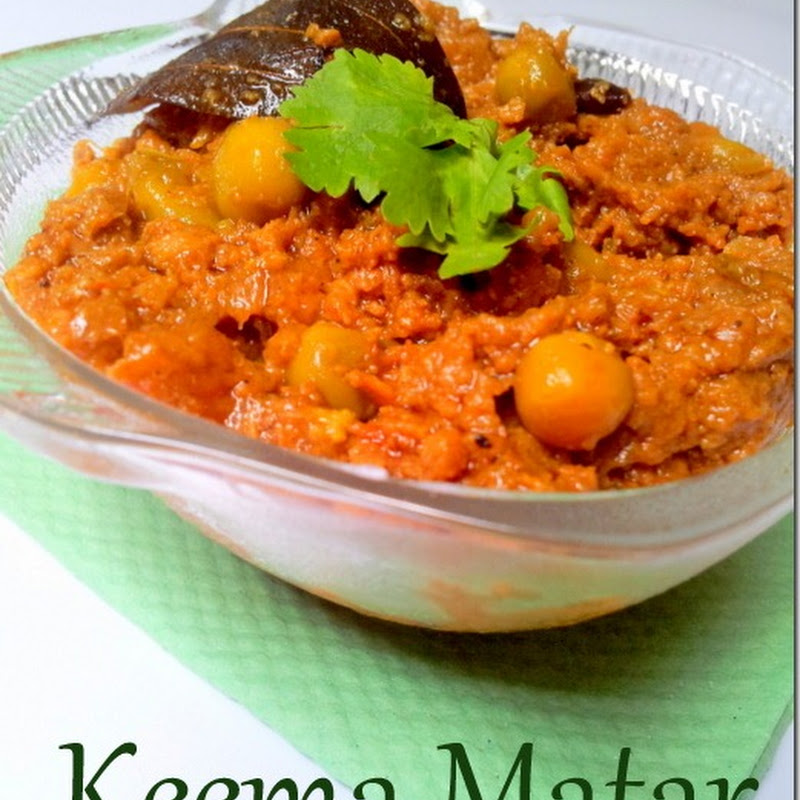 Keema Matar | Matar Keema | Minced Mutton with Peas & Spices | Bakrid Recipes