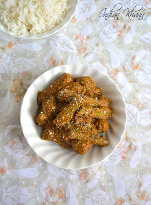 Shevgyachya-Bhaji-drumstick-curry Shevgyachya-Bhaji-drumstick-curry
