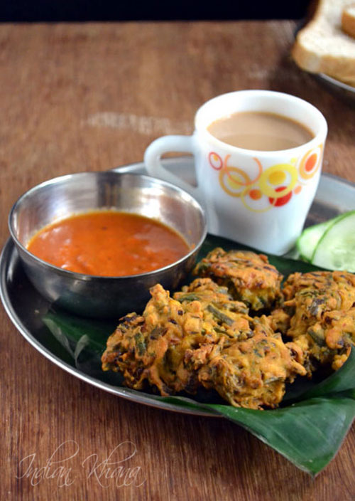 Spring Onion Pakora Spring Onion Pakora