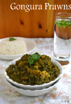 Gongura Prawns Gongura Royyalu Recipe