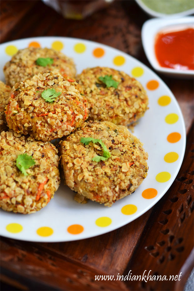 Oats-Tikki-Cutlet-Recipe