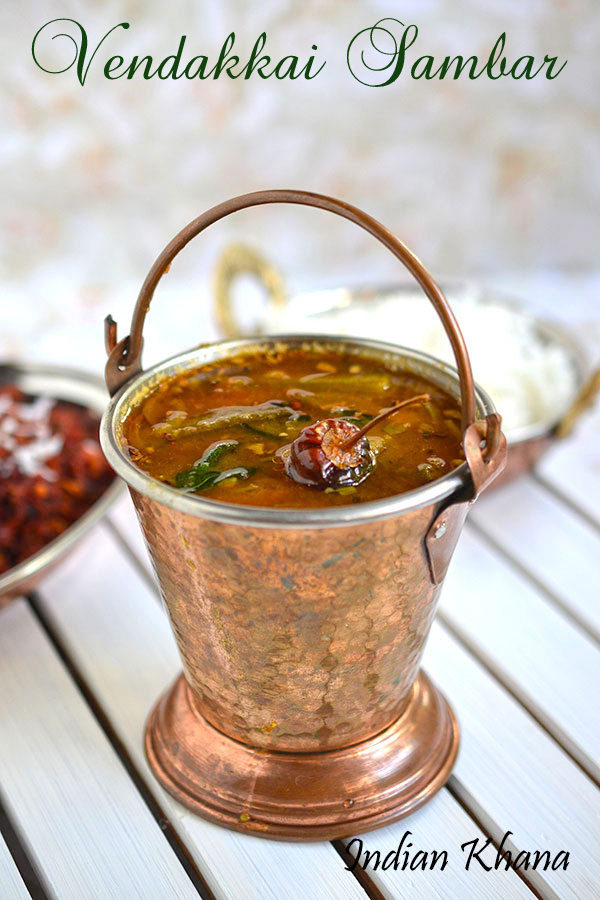Vendakkai-Okra-Sambar-Recipe Vendakkai-Okra-Sambar-Recipe
