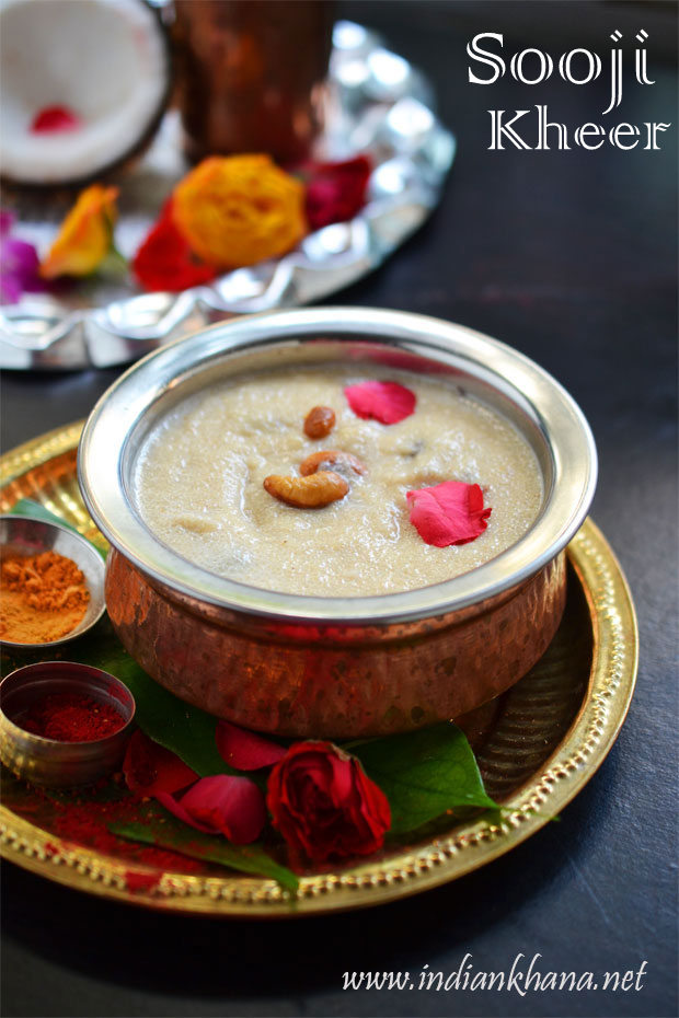 Sooji (Rava) Kheer Sooji (Rava) Kheer