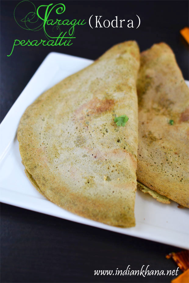 Kodo-Pesarattu-Varagu-Pesarattu Kodo-Pesarattu-Varagu-Pesarattu