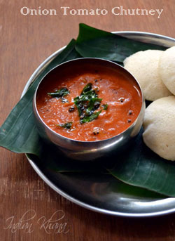 Onion Tomato Chutney Recipe