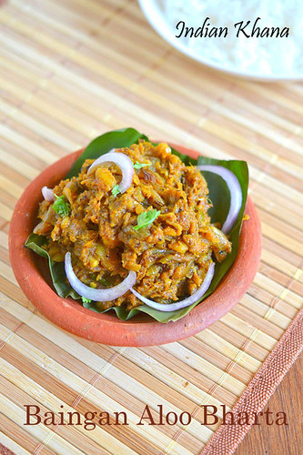 Baingan-Aloo-Bharta-Recipe Baingan-Aloo-Bharta-Recipe
