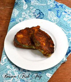 Besan Fish Fry Recipe Pan Fried Fish with Chickpeas Flour