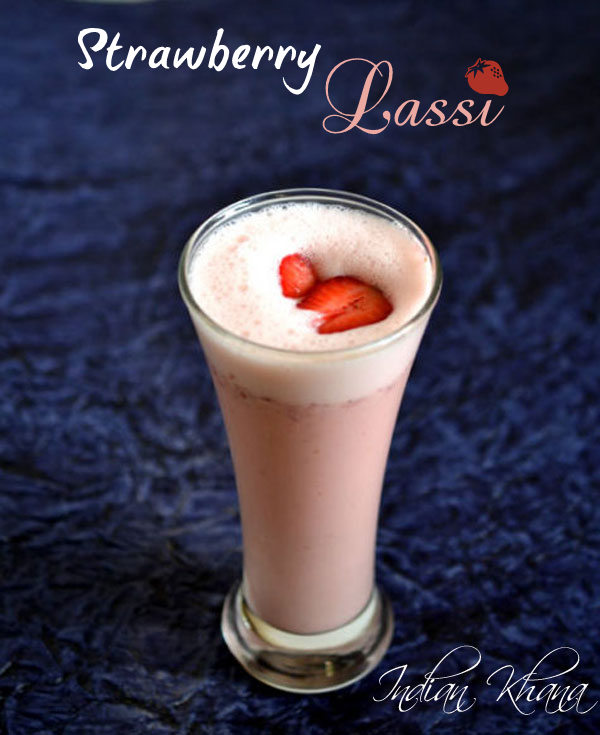 Strawberry Lassi Strawberry Lassi