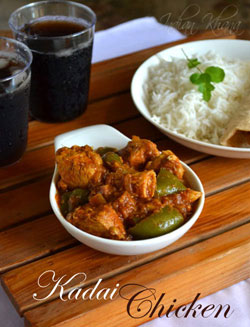 Kadai Chicken Chicken Recipes