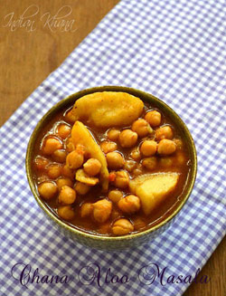 Chana Aloo Masala Chole Chawal Recipe