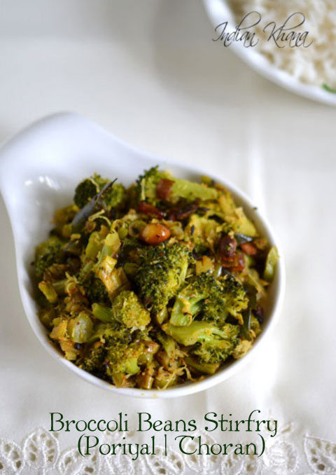 Broccoli Beans Stirfry Broccoli Beans Stirfry