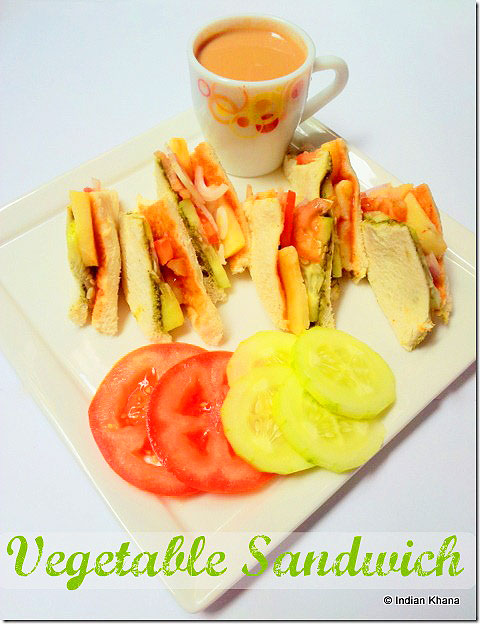 Vegetable Sandwich Vegetable Sandwich