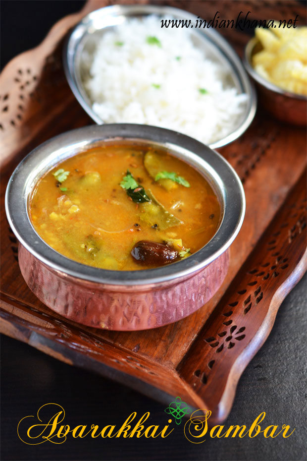 Avarakkai-Sambar-Recipe Avarakkai-Sambar-Recipe