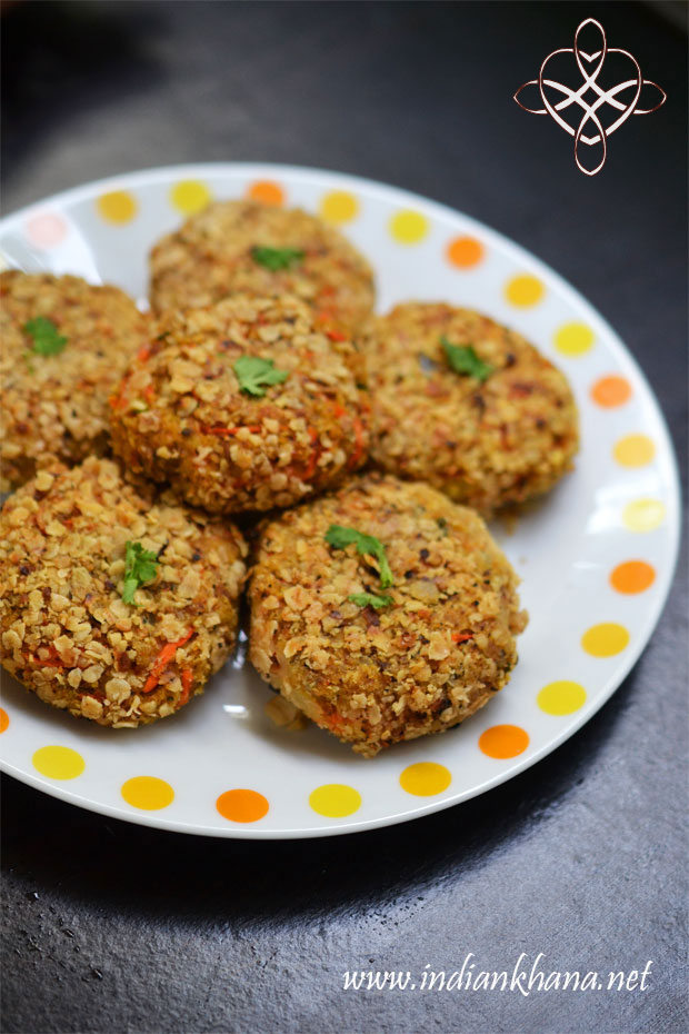Oats-Tikki-Cutlet-Recipe Oats-Tikki-Cutlet-Recipe