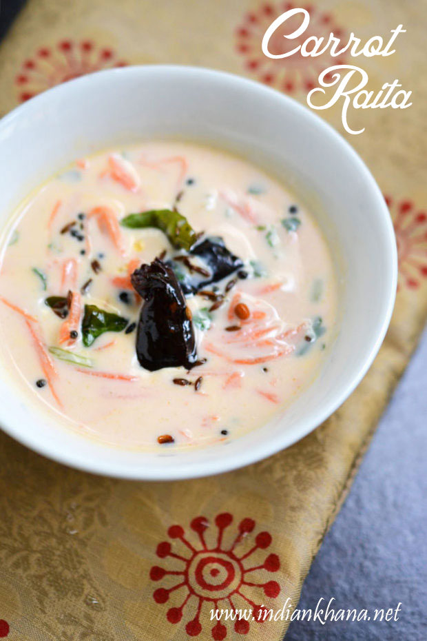 Carrot-Gajar-Raita-Recipe