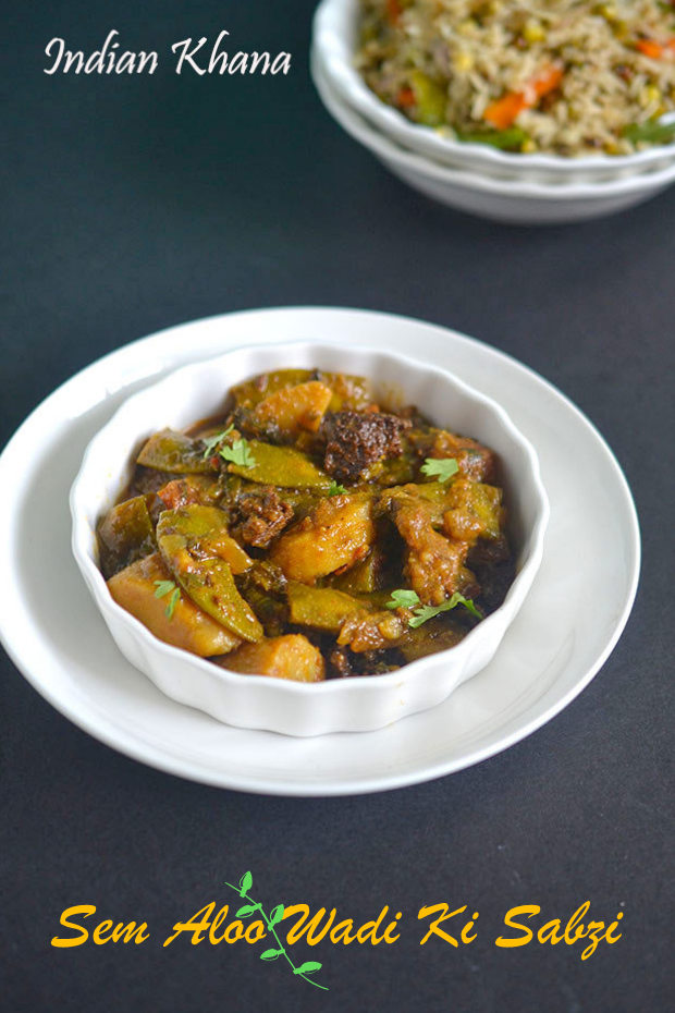 Semi-Aloo-Vadi-Sabzi Semi-Aloo-Vadi-Sabzi
