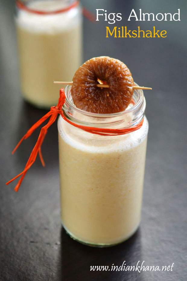 Vegan Figs Milkshake Vegan Figs Milkshake